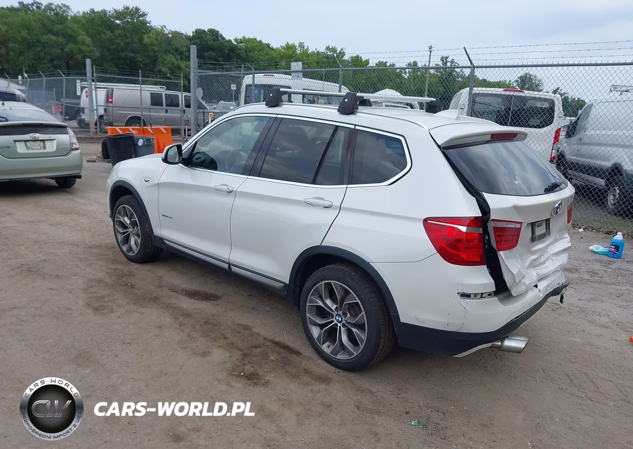 2016 BMW X3 xDrive28I VIN:5UXWX9C53G0D84367 - 3