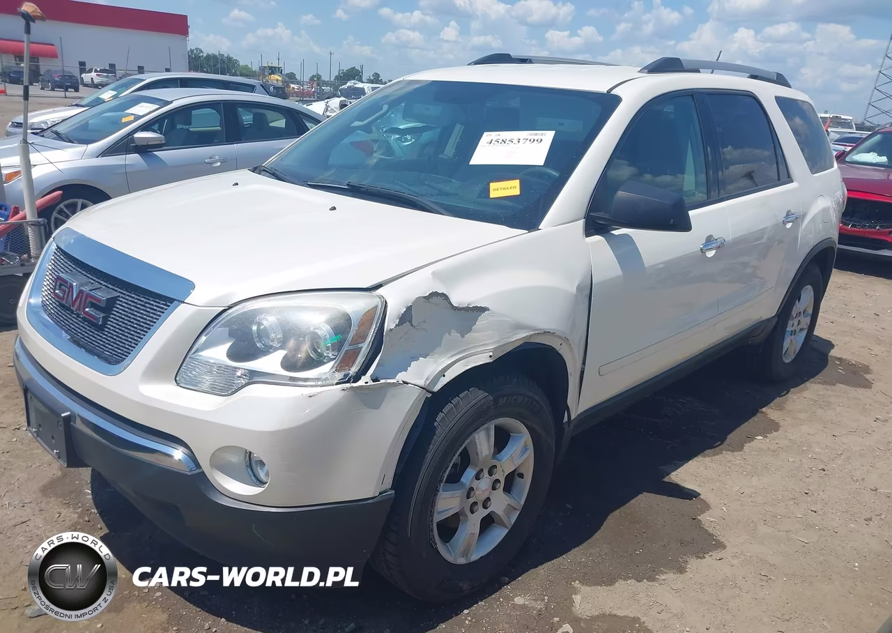 2012 GMC Acadia Sl VIN:1GKKRNED9CJ221039 - 2