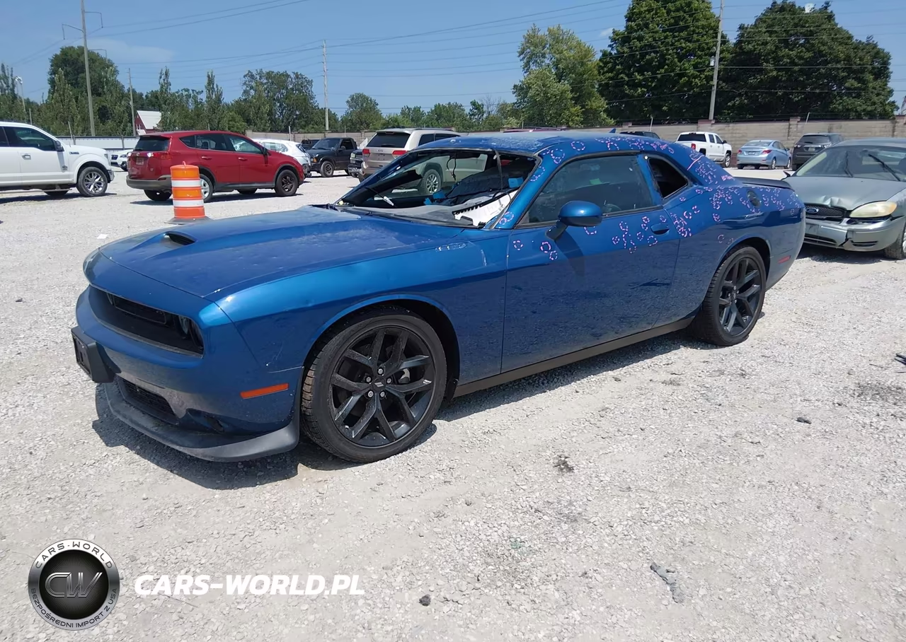 2022 Dodge Challenger Gt VIN:2C3CDZJGXNH182010 - 2