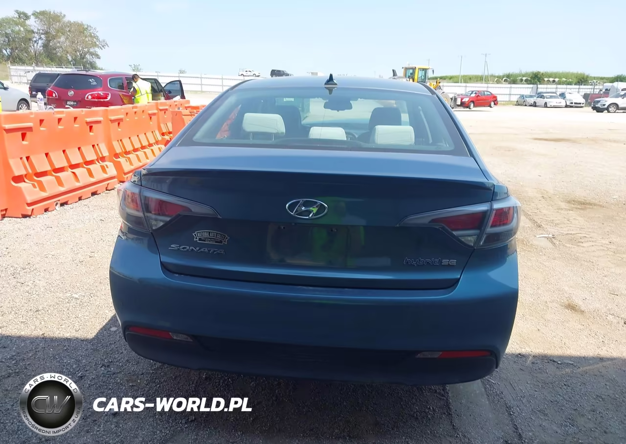 2016 Hyundai Sonata Hybrid Se VIN:KMHE24L19GA036166 - 17