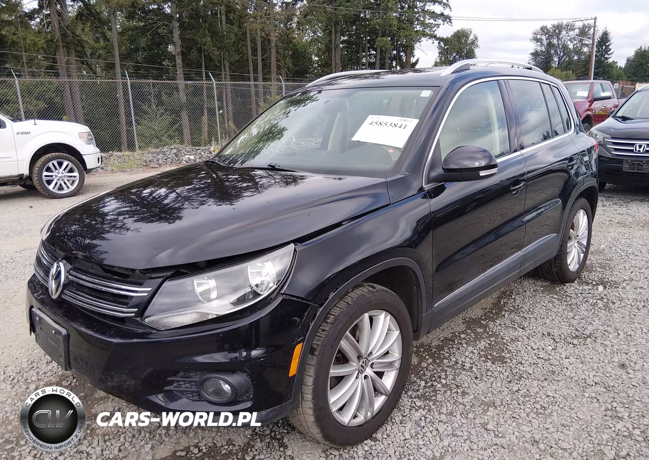2013 Volkswagen Tiguan Se VIN:WVGBV3AX5DW586961 - 2