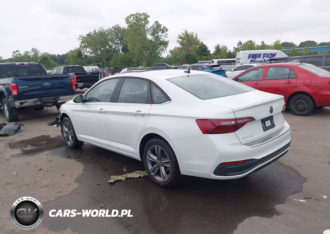 2023 Volkswagen Jetta 1.5T Se VIN:3VW7M7BUXPM019087 - 3