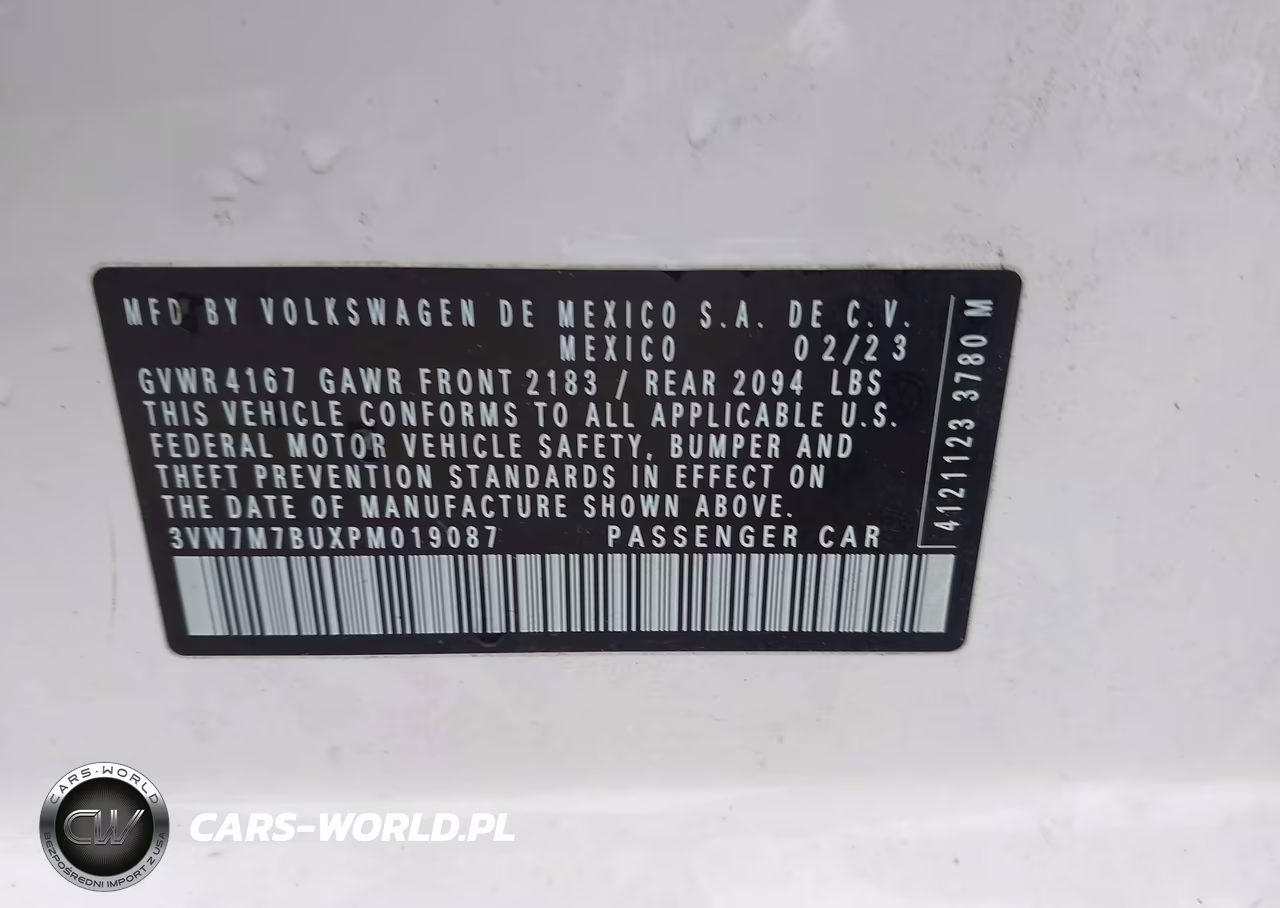 2023 Volkswagen Jetta 1.5T Se VIN:3VW7M7BUXPM019087 - 9
