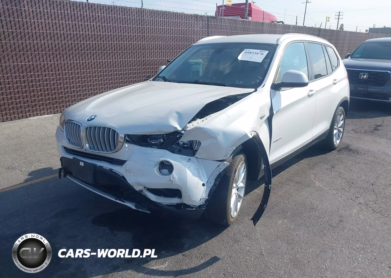 2016 BMW X3 Sdrive28I VIN:5UXWZ7C58G0R31970 - 2