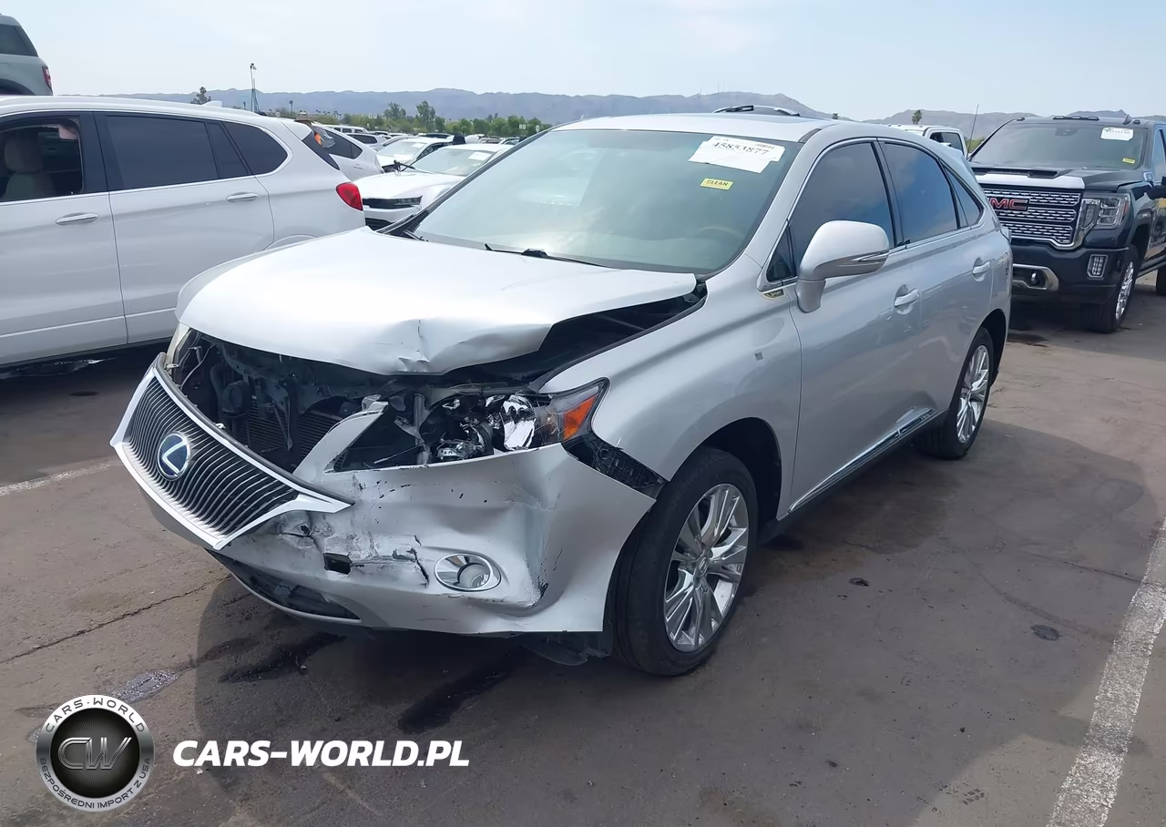 2010 Lexus Rx 450H VIN:JTJZB1BA2A2000615 - 2