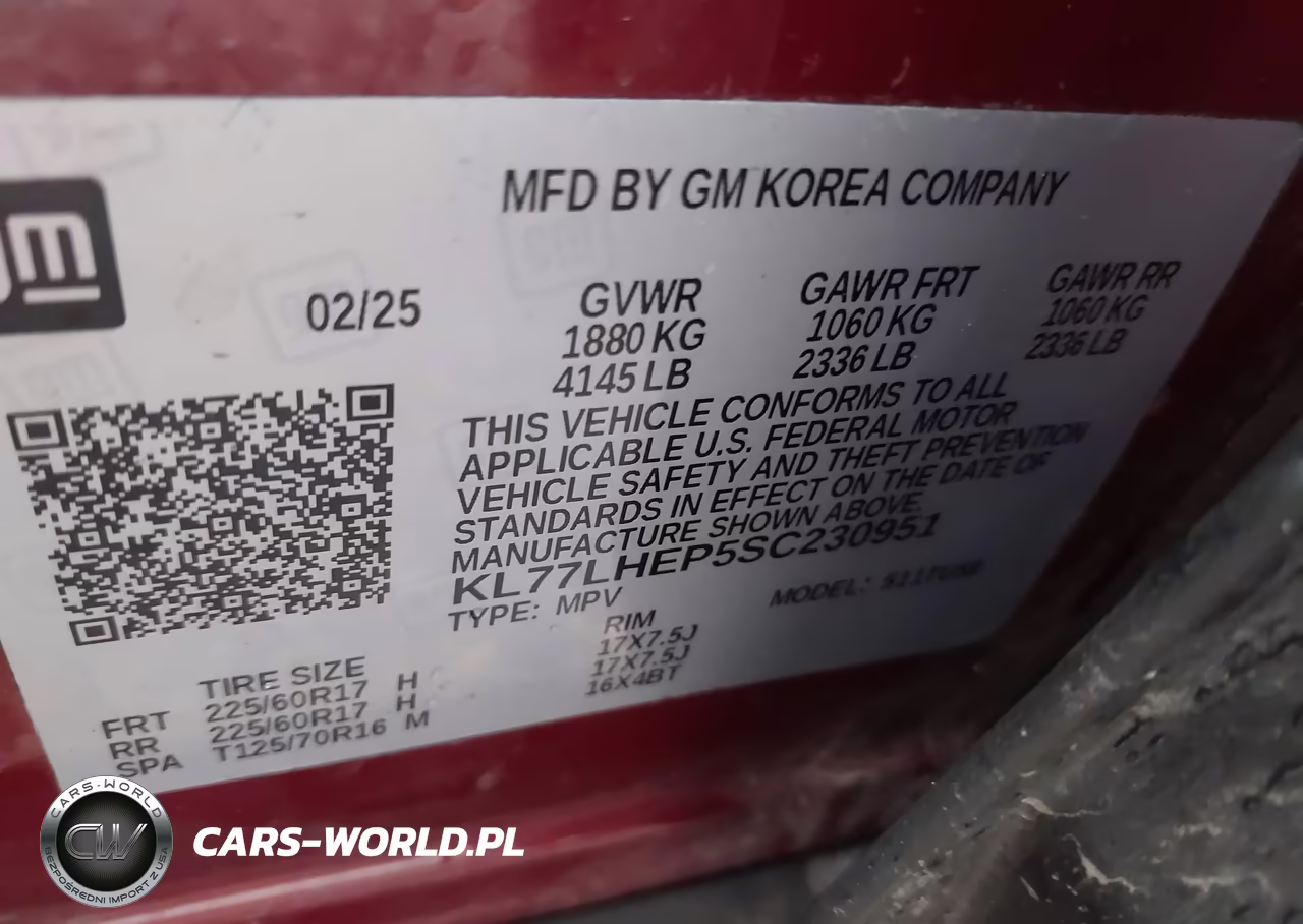 2025 Chevrolet Trax Fwd Lt VIN:KL77LHEP5SC230951 - 9