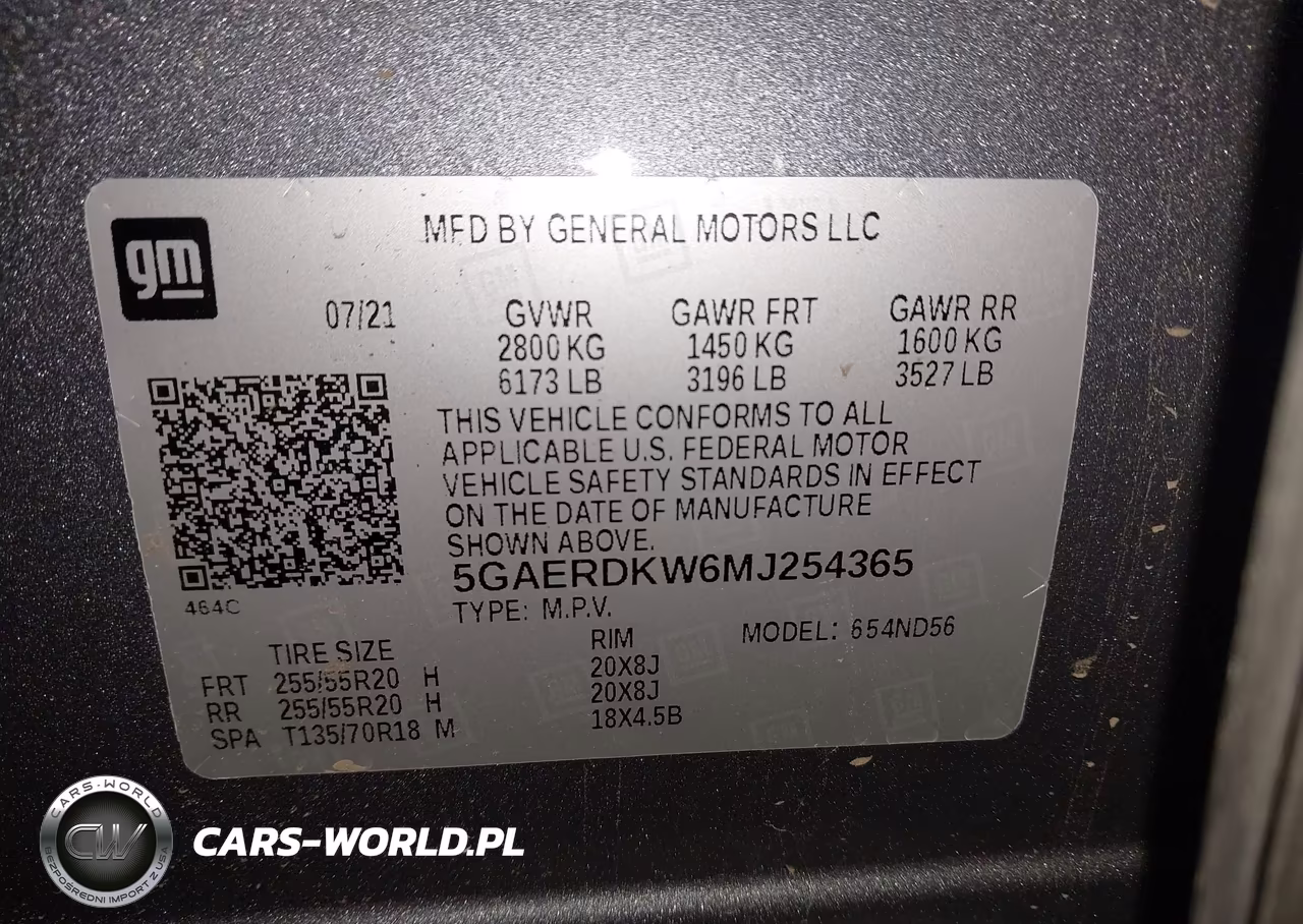 2021 Buick Enclave Fwd Avenir VIN:5GAERDKW6MJ254365 - 9