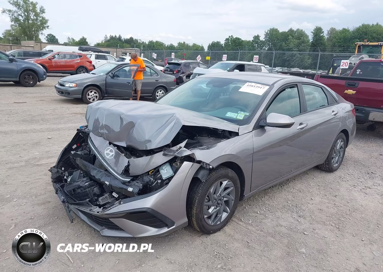 2024 Hyundai Elantra Sel VIN:KMHLM4DG6RU658083 - 2