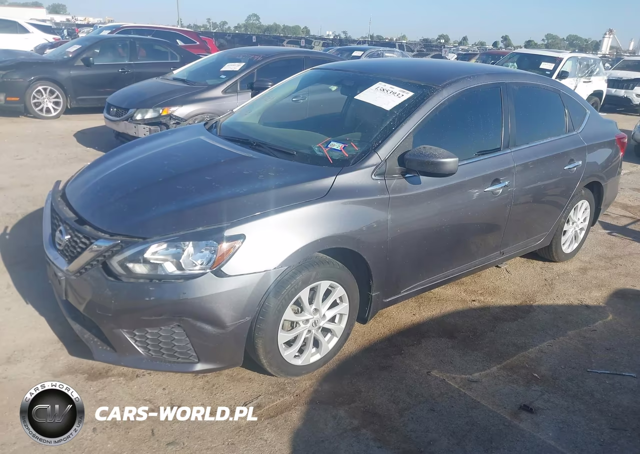 2018 Nissan Sentra Sv VIN:3N1AB7AP4JL645826 - 2