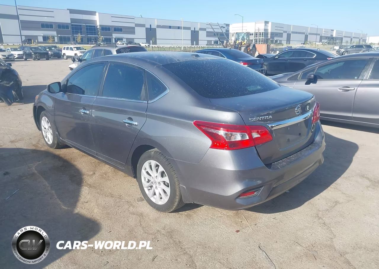 2018 Nissan Sentra Sv VIN:3N1AB7AP4JL645826 - 3