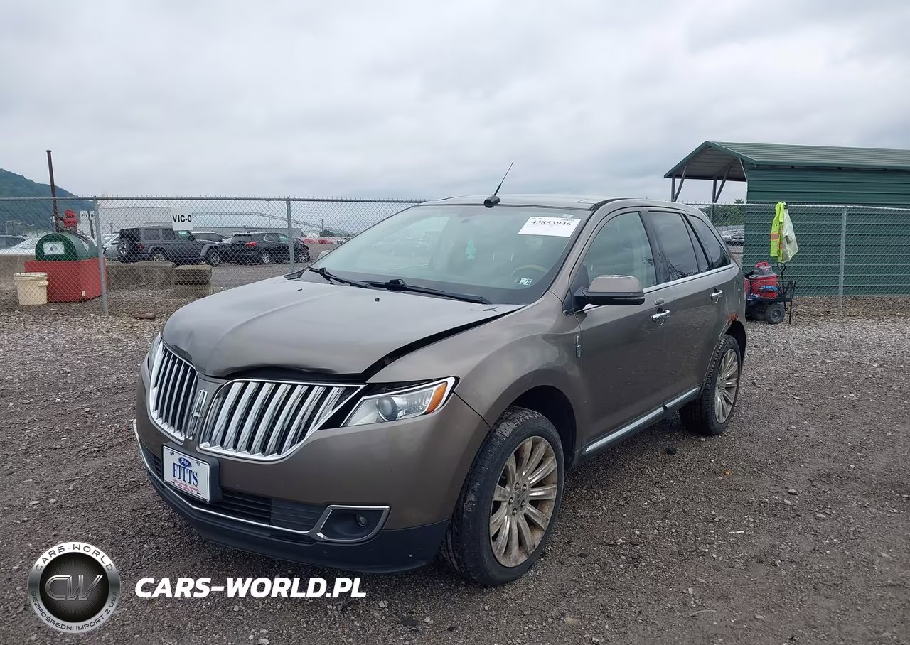 2012 Lincoln Mkx VIN:2LMDJ8JK2CBL12899 - 2