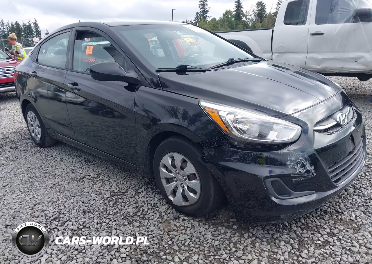 2017 Hyundai Accent Se VIN:KMHCT4AE4HU360796 - 1