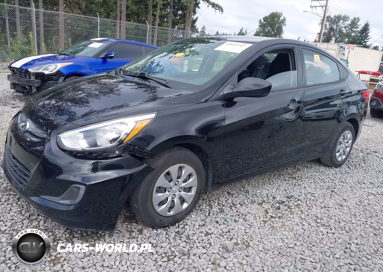 2017 Hyundai Accent Se VIN:KMHCT4AE4HU360796 - 2