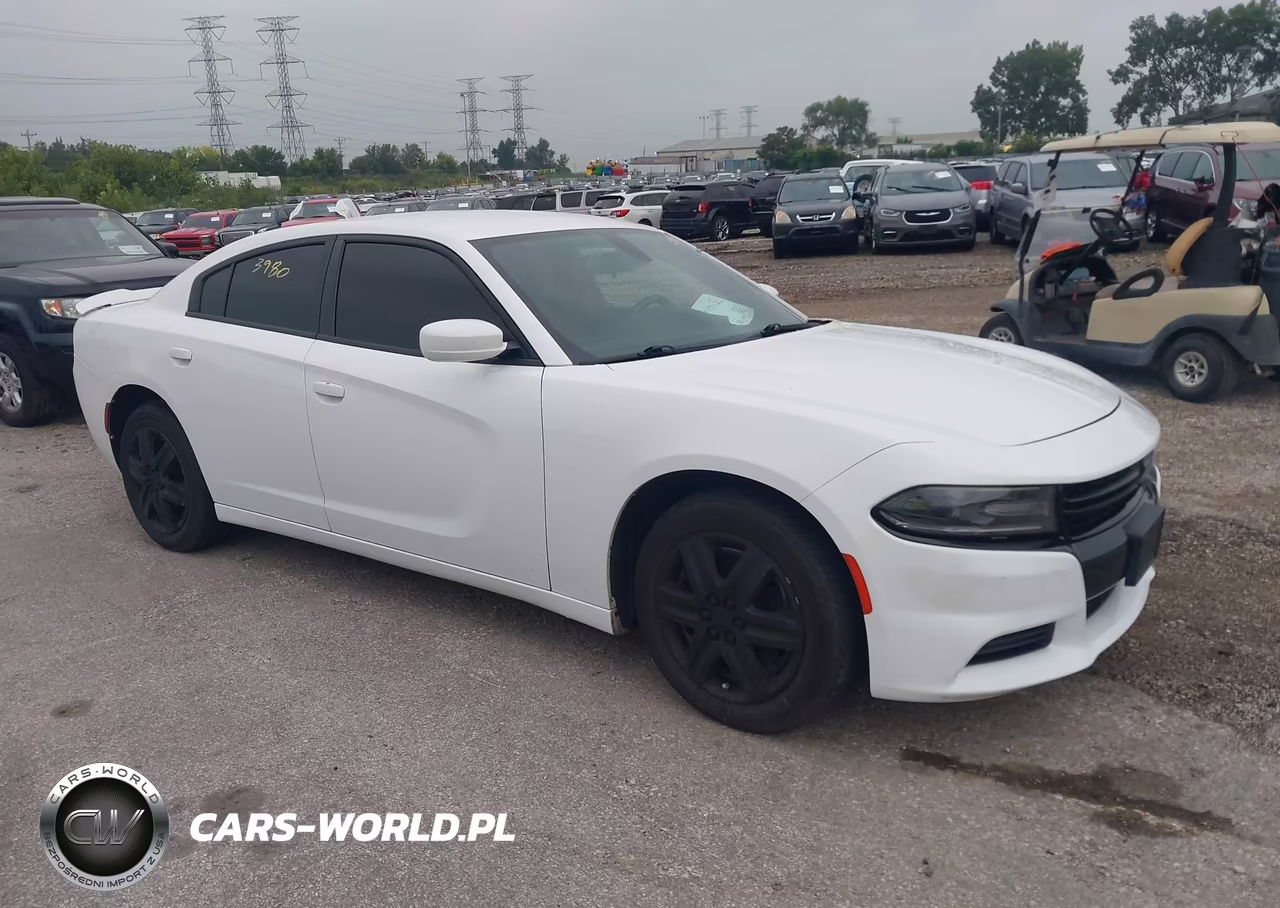 2017 Dodge Charger Police Rwd