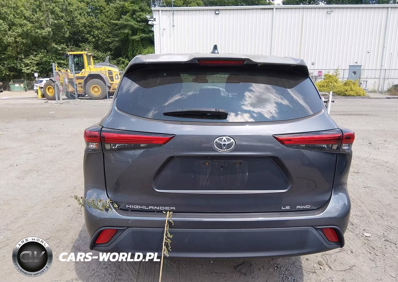 2022 Toyota Highlander Le VIN:5TDBZRBH2NS169155 - 15