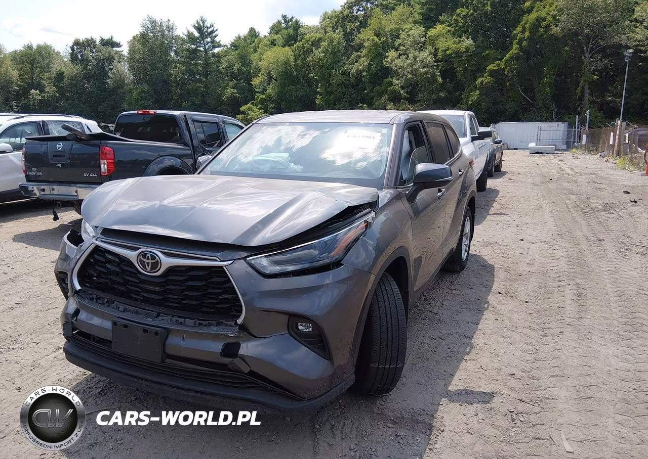 2022 Toyota Highlander Le VIN:5TDBZRBH2NS169155 - 2