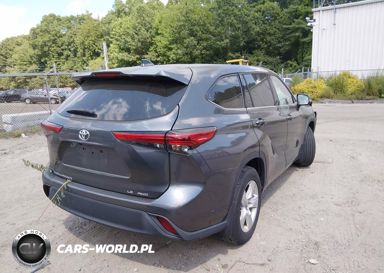 2022 Toyota Highlander Le VIN:5TDBZRBH2NS169155 - 4