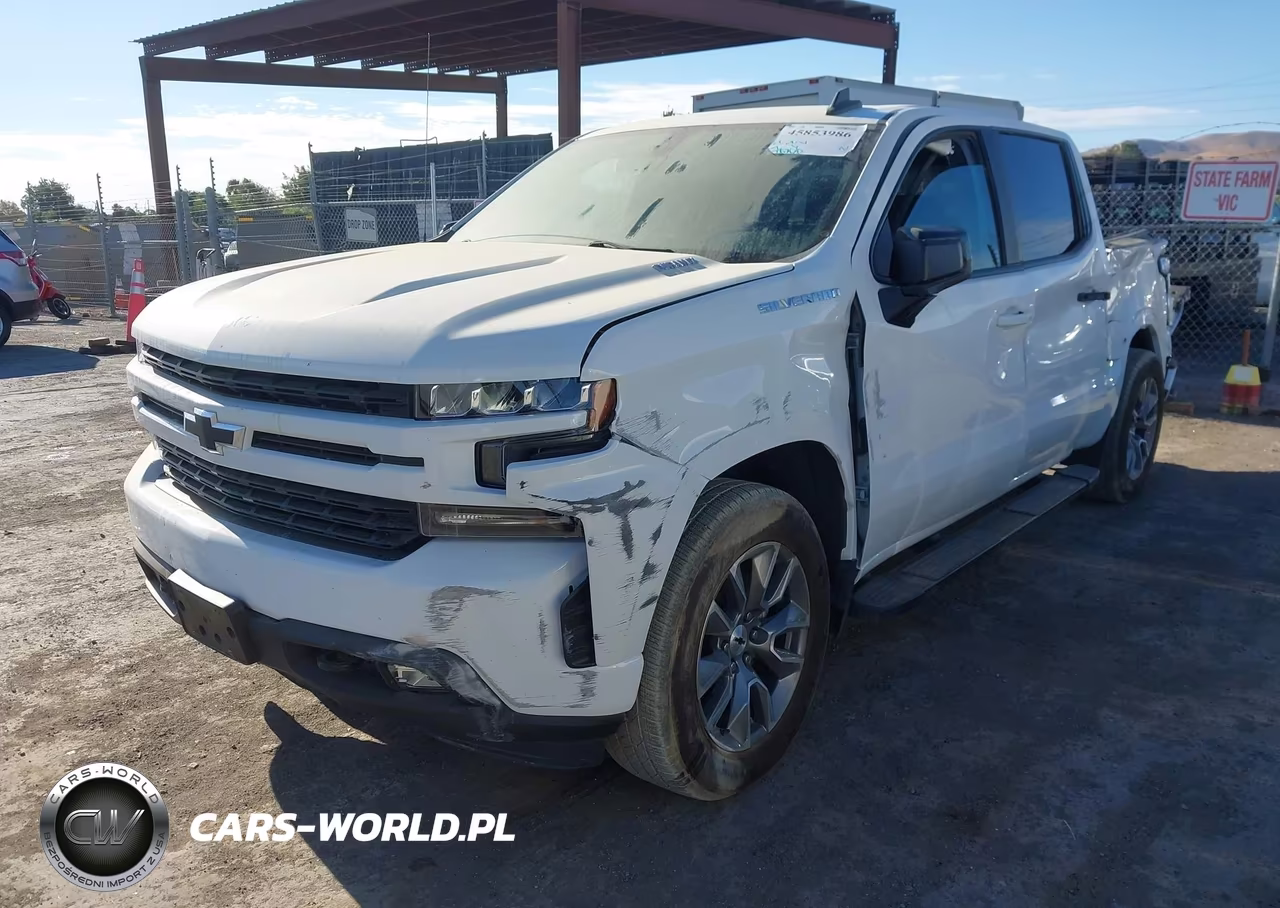 2022 Chevrolet Silverado 1500 Ltd 4Wd Short Bed Rst VIN:1GCUYEET4NZ224501 - 2