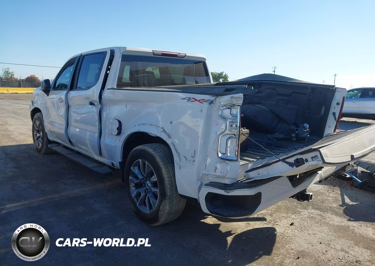 2022 Chevrolet Silverado 1500 Ltd 4Wd Short Bed Rst VIN:1GCUYEET4NZ224501 - 3