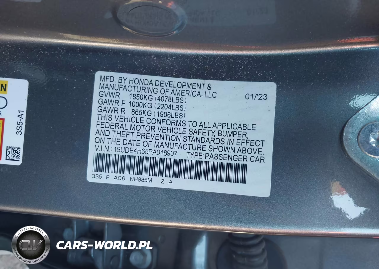 2023 Acura Integra A-Spec Technology VIN:19UDE4H65PA018907 - 9