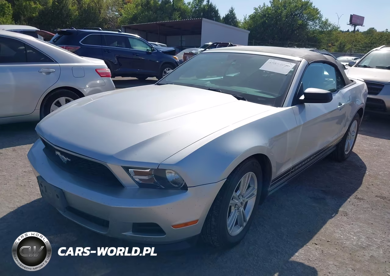 2012 Ford Mustang V6 VIN:1ZVBP8EM3C5208148 - 2
