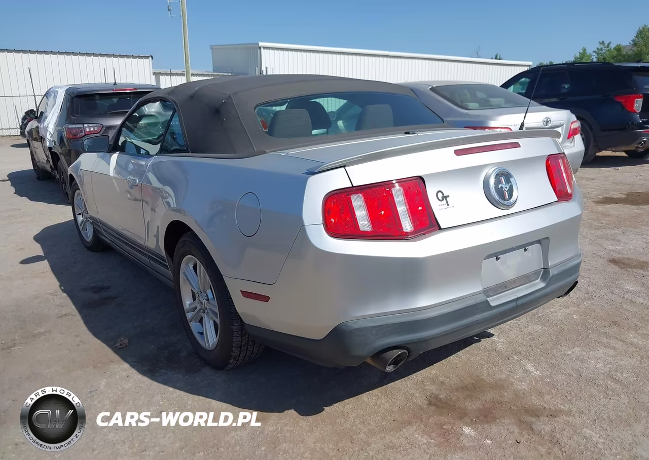2012 Ford Mustang V6 VIN:1ZVBP8EM3C5208148 - 3