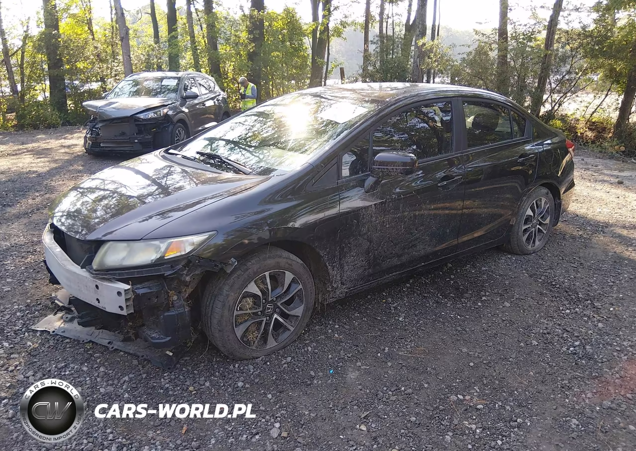 2014 Honda Civic Ex VIN:2HGFB2F81EH509886 - 2