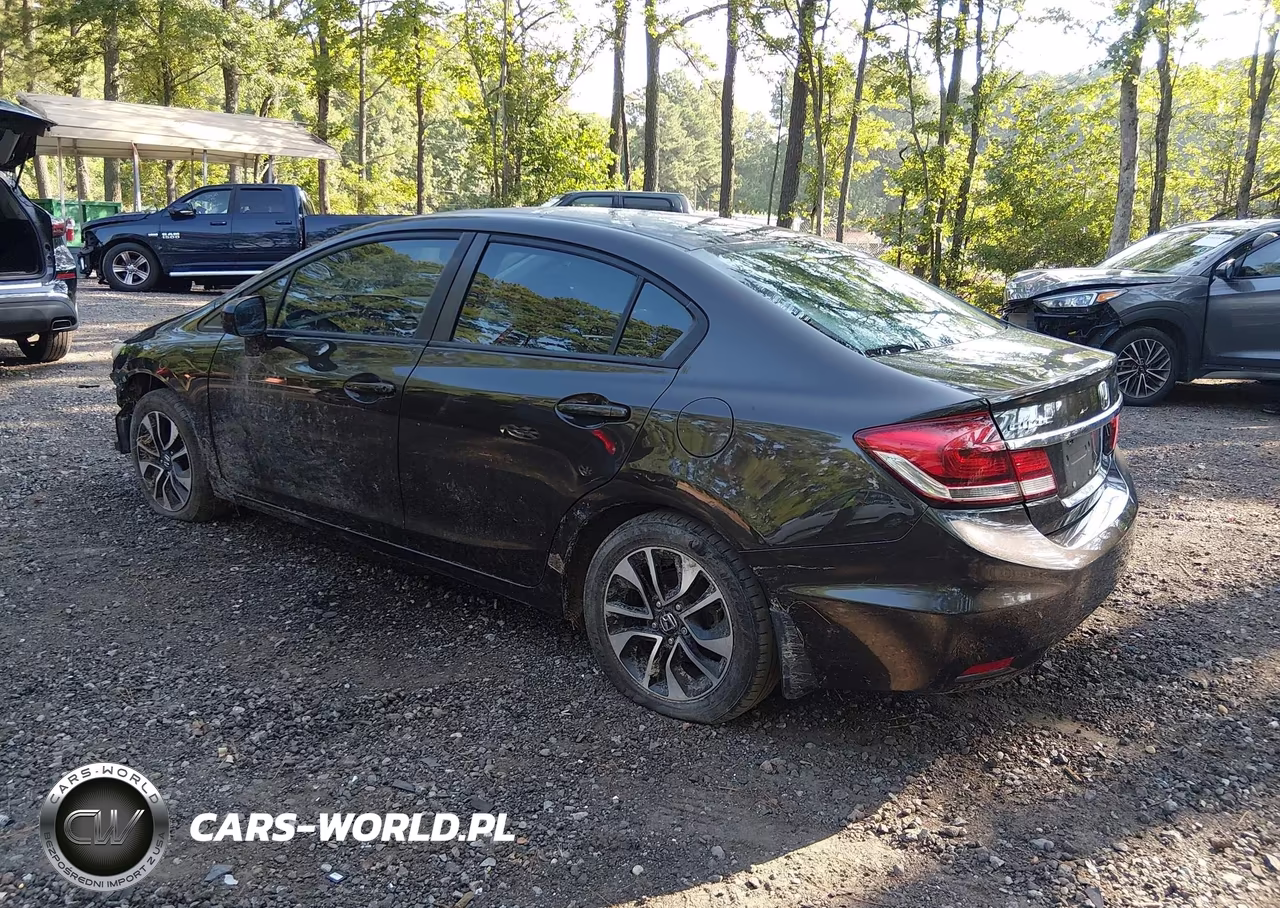 2014 Honda Civic Ex VIN:2HGFB2F81EH509886 - 3