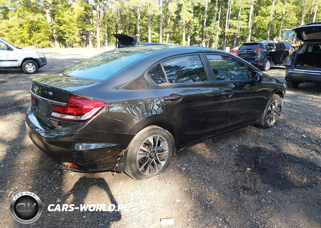 2014 Honda Civic Ex VIN:2HGFB2F81EH509886 - 4