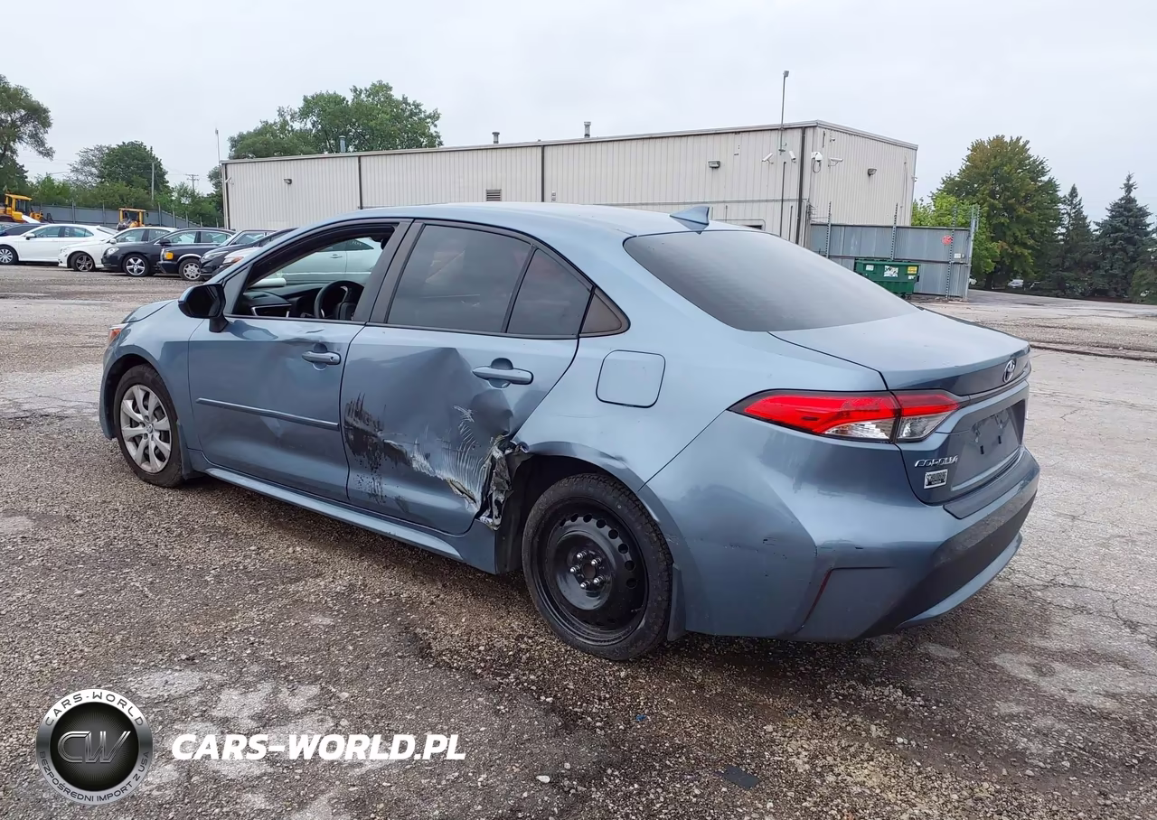2021 Toyota Corolla Le VIN:JTDEPMAE9MJ177472 - 3