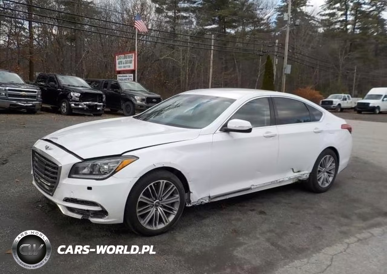 2018 Genesis G80 3.8 VIN:KMHGN4JEXJU233391 - 2