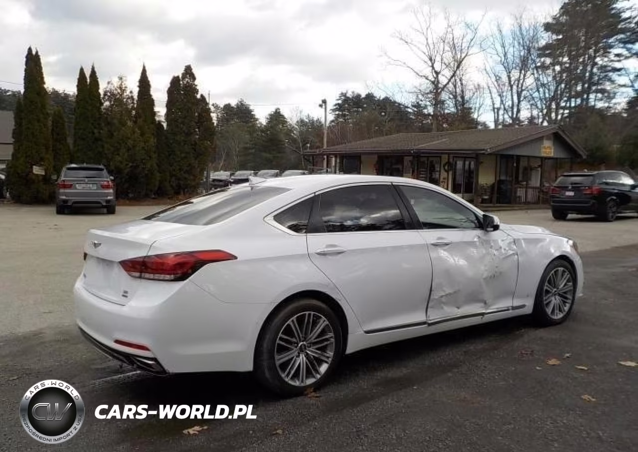 2018 Genesis G80 3.8 VIN:KMHGN4JEXJU233391 - 4