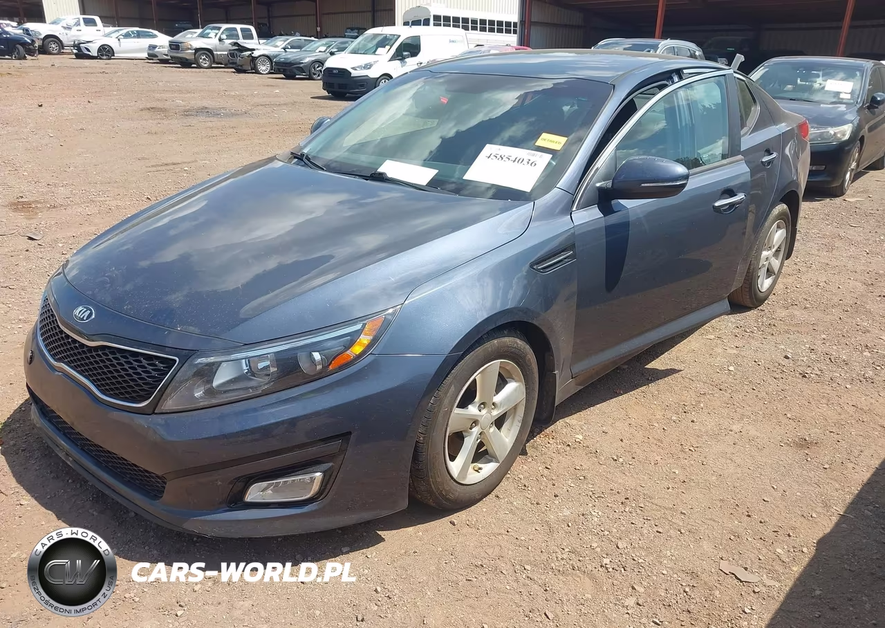 2015 Kia Optima Lx VIN:KNAGM4A76F5557283 - 2