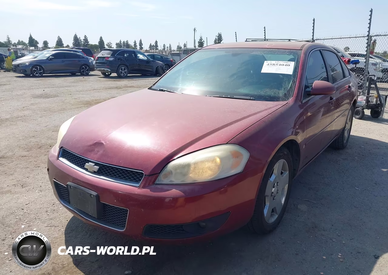 2007 Chevrolet Impala Ss VIN:2G1WD58C479372587 - 2