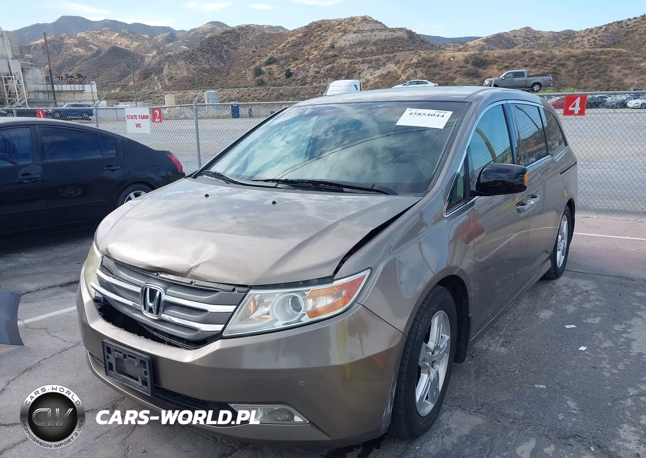2012 Honda Odyssey Touring-Touring Elite VIN:5FNRL5H90CB092439 - 2