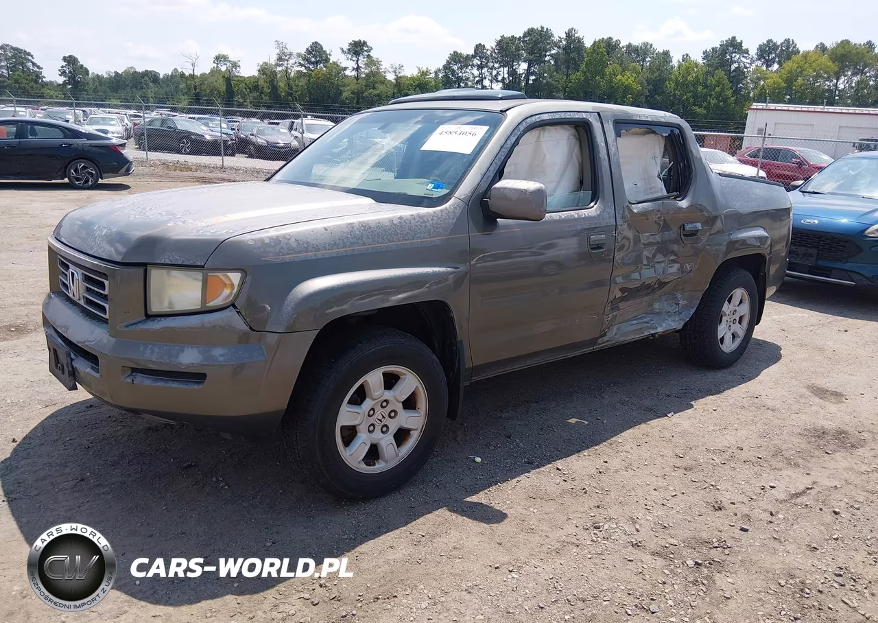 2007 Honda Ridgeline Rtl VIN:2HJYK16517H531148 - 2
