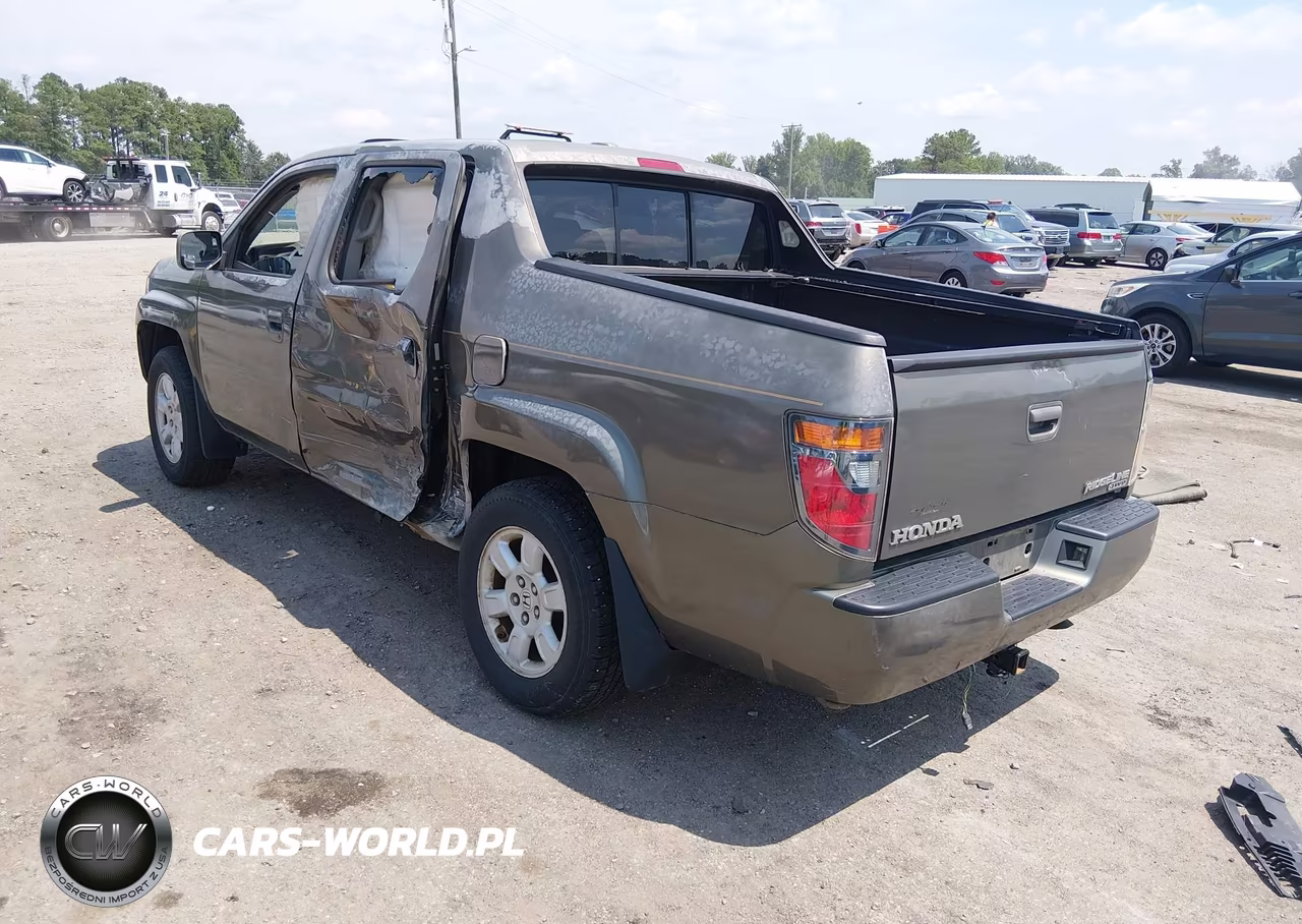 2007 Honda Ridgeline Rtl VIN:2HJYK16517H531148 - 3