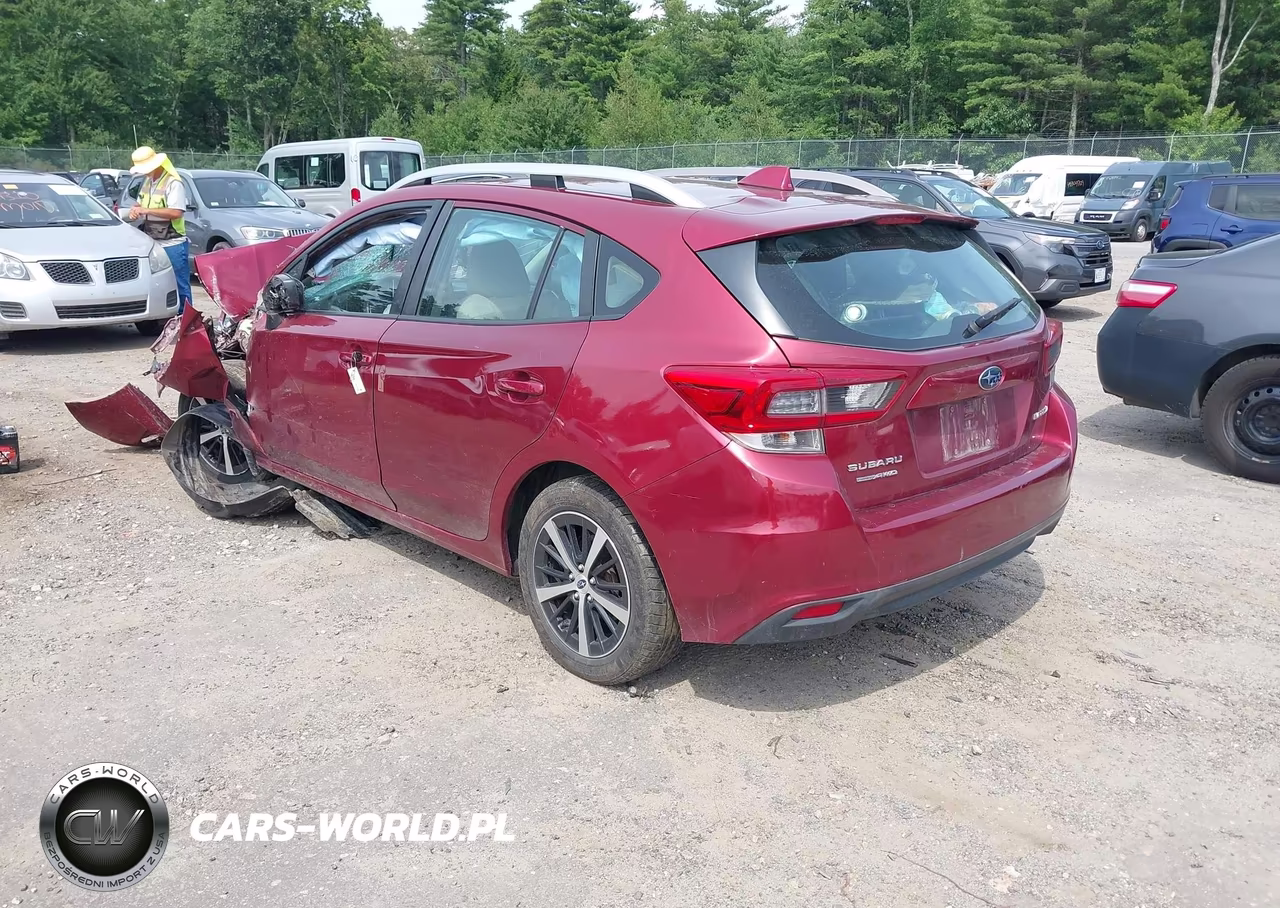 2021 Subaru Impreza Premium 5-Door VIN:4S3GTAV60M3710075 - 3