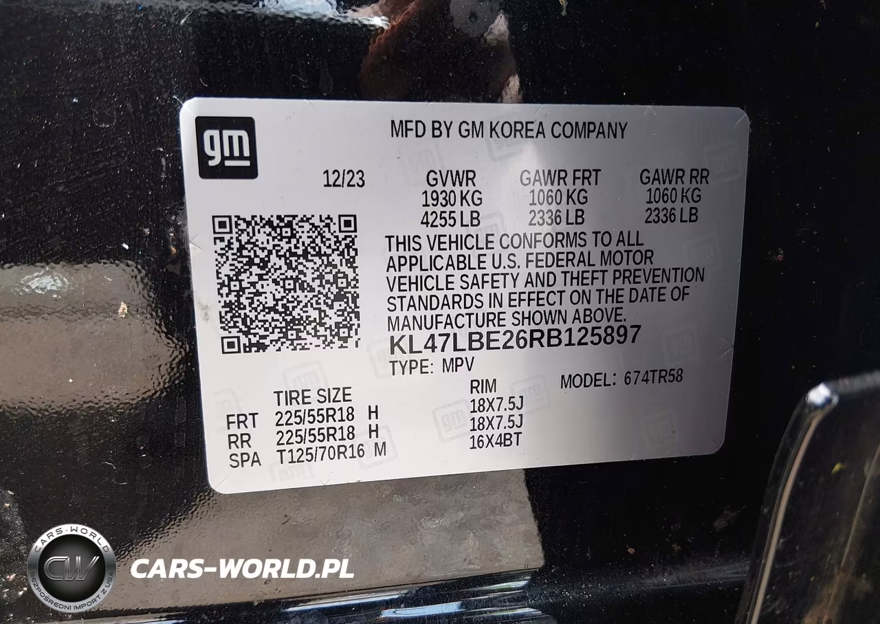 2024 Buick Envista Sport Touring Fwd VIN:KL47LBE26RB125897 - 9