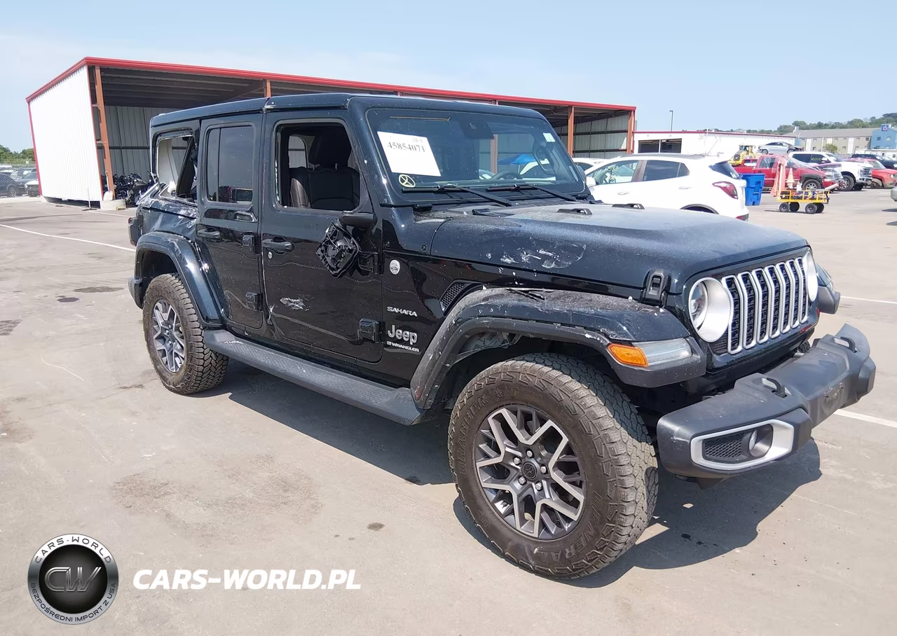 2024 Jeep Wrangler 4-Door Sahara 4X4 VIN:1C4PJXEN6RW306994 - 1