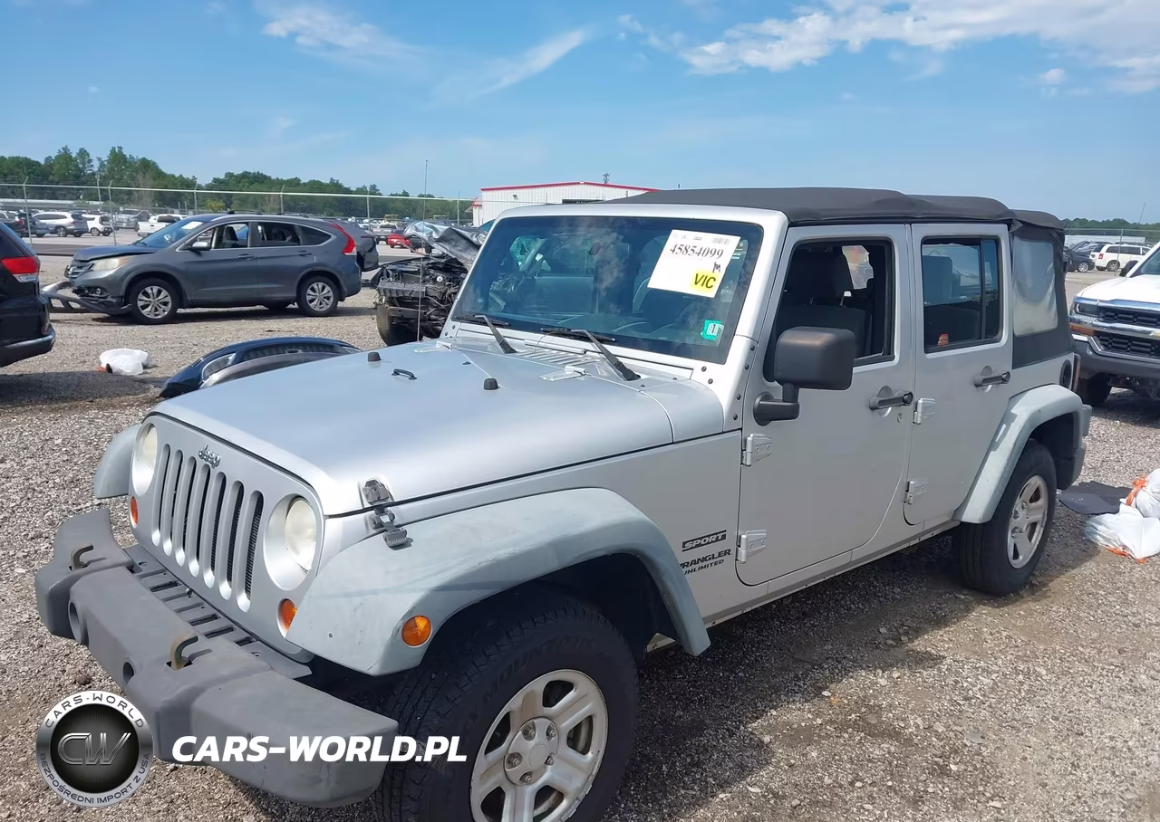 2010 Jeep Wrangler Unlimited Sport VIN:1J4BB3H18AL232342 - 2