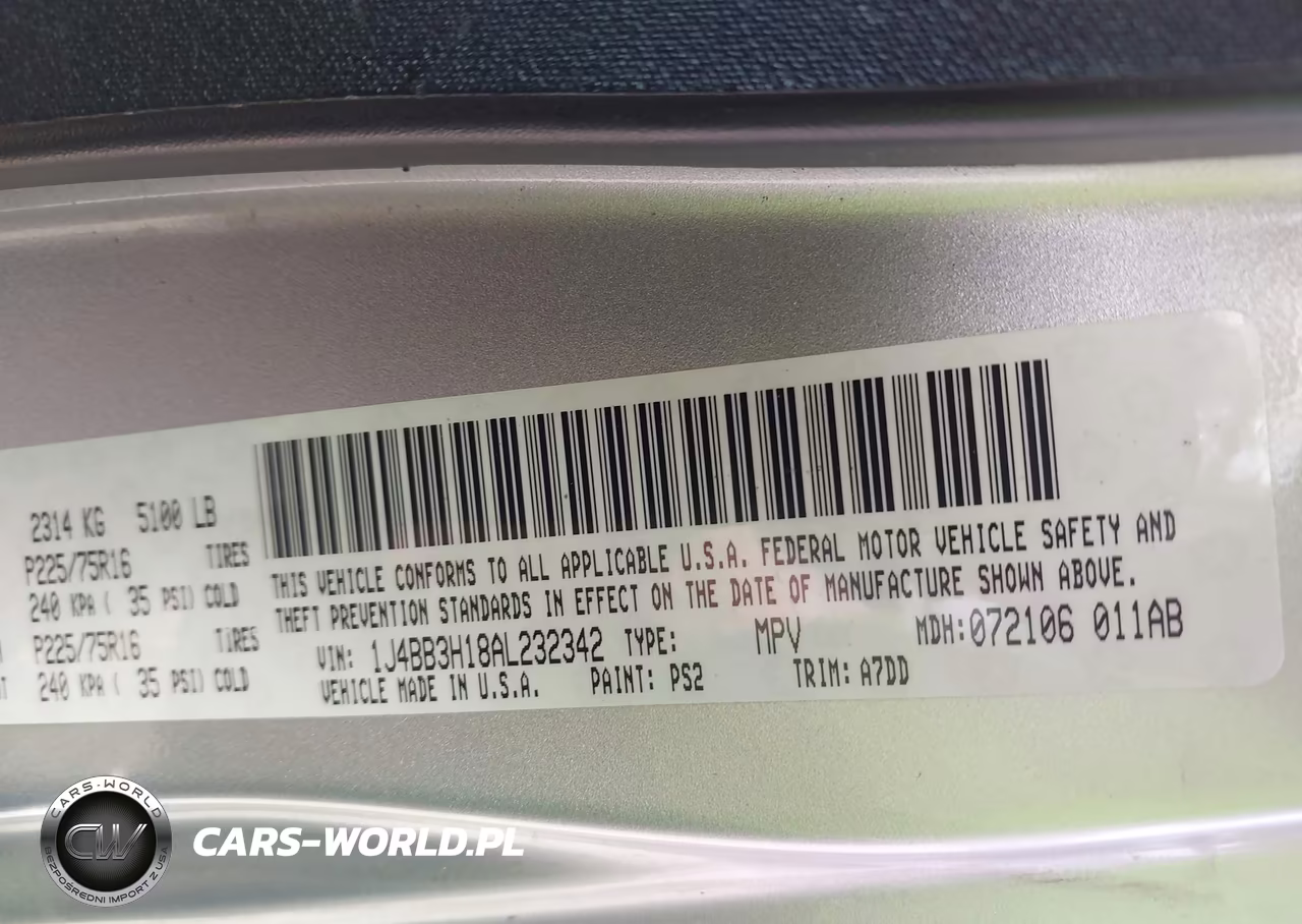 2010 Jeep Wrangler Unlimited Sport VIN:1J4BB3H18AL232342 - 9