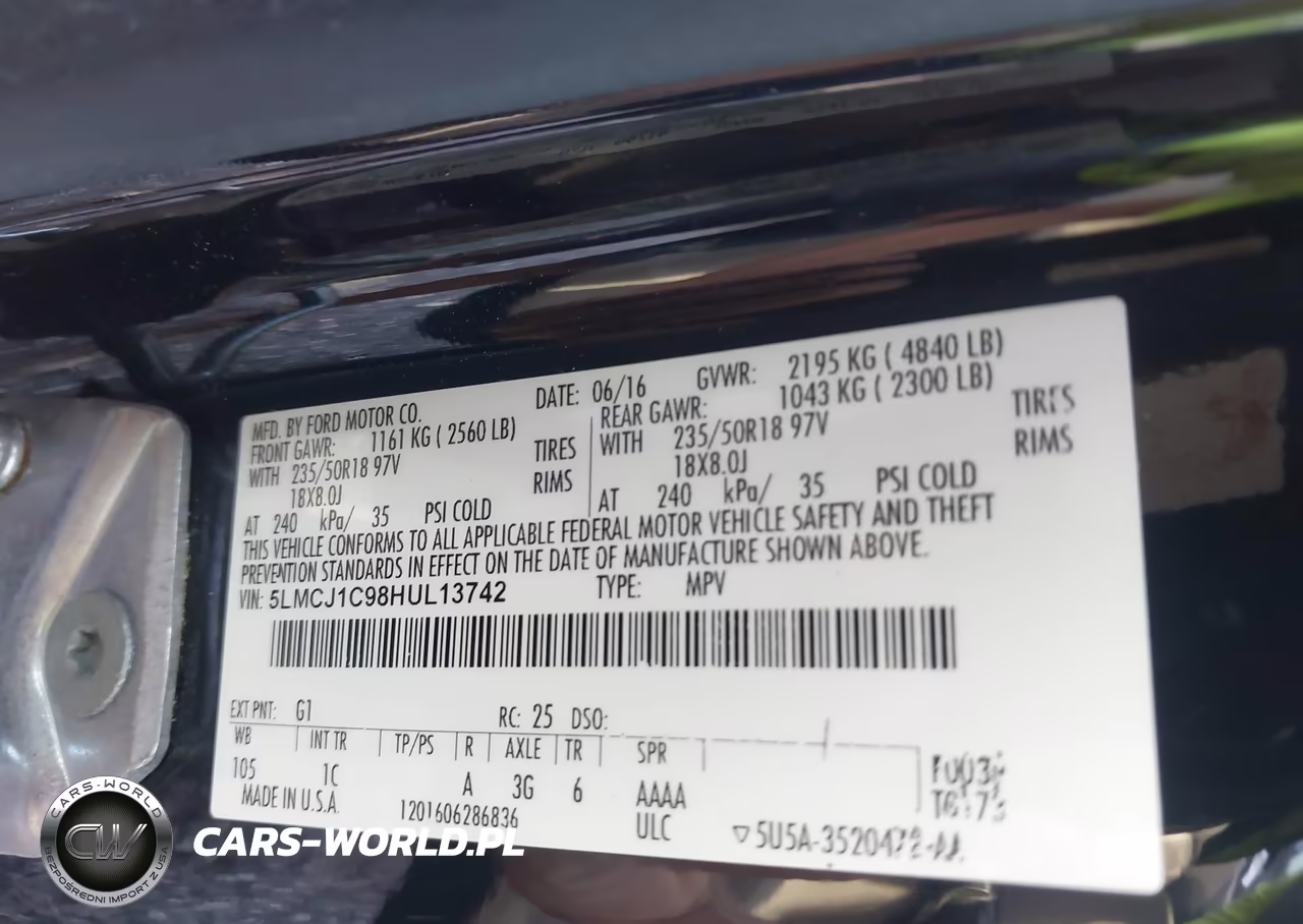 2017 Lincoln Mkc Premiere VIN:5LMCJ1C98HUL13742 - 9