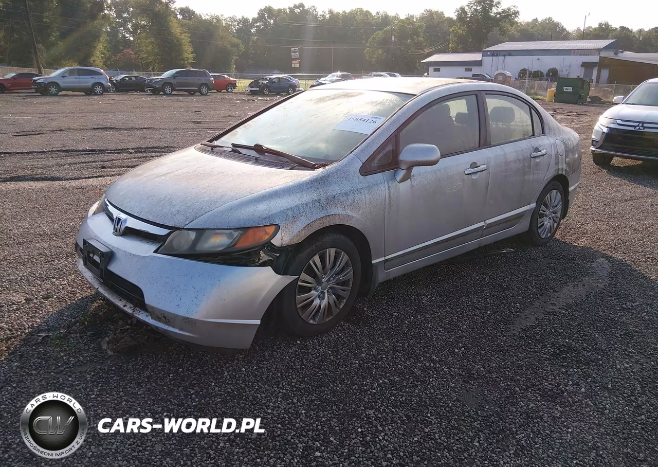 2008 Honda Civic Lx VIN:2HGFA16538H327226 - 2