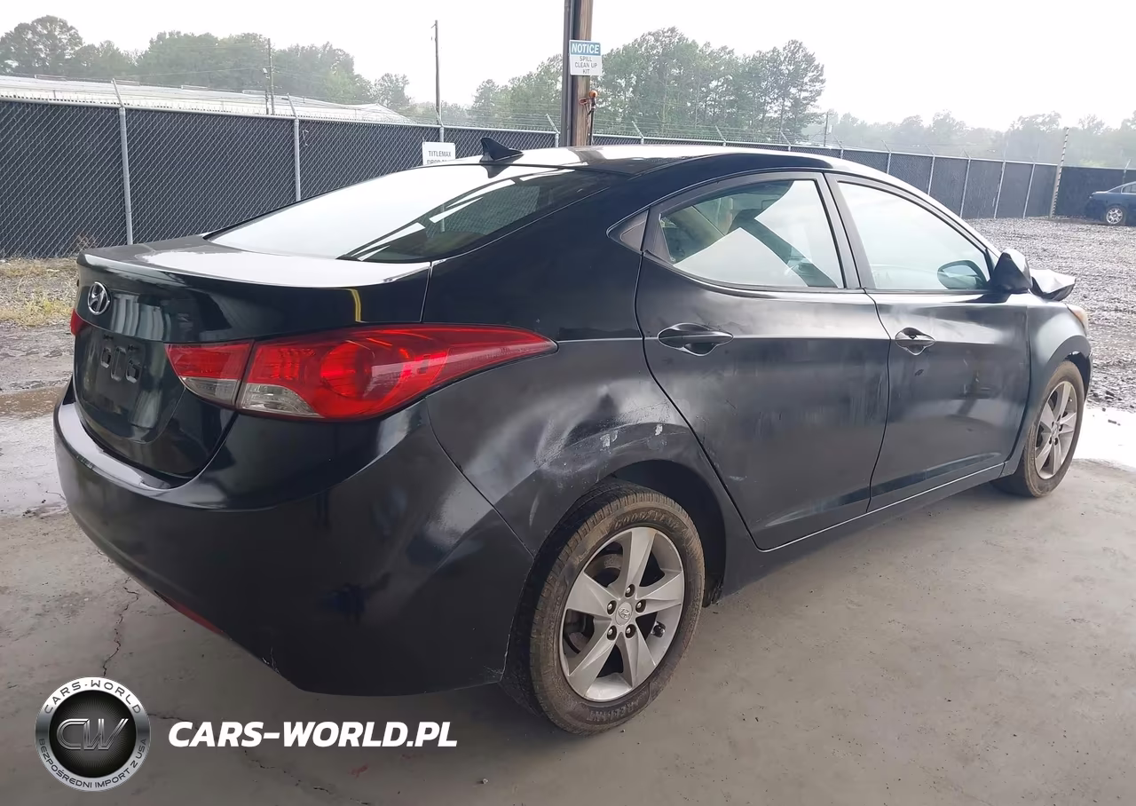 2012 Hyundai Elantra Gls (Ulsan Plant) VIN:KMHDH4AE5CU456483 - 4