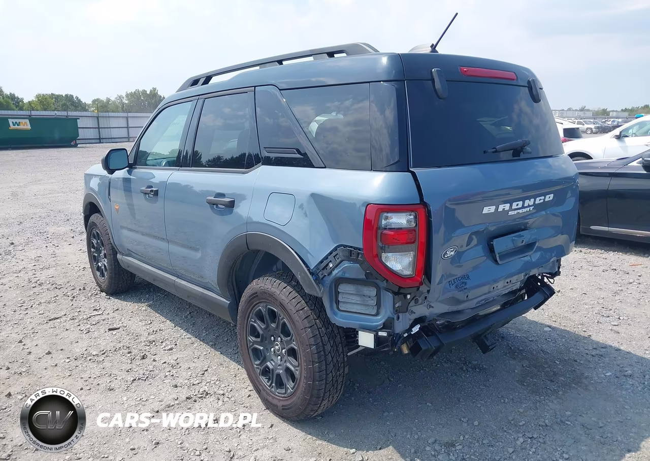 2026 Ford Bronco Sport Badlands VIN:3FMCR9DA0TRE53402 - 3