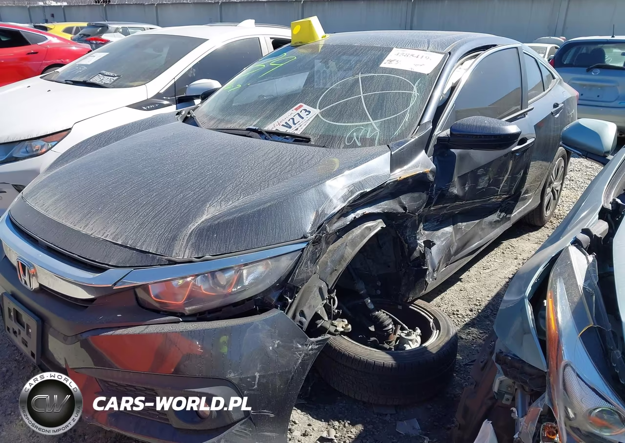 2017 Honda Civic Ex-T VIN:19XFC1F34HE210208 - 2