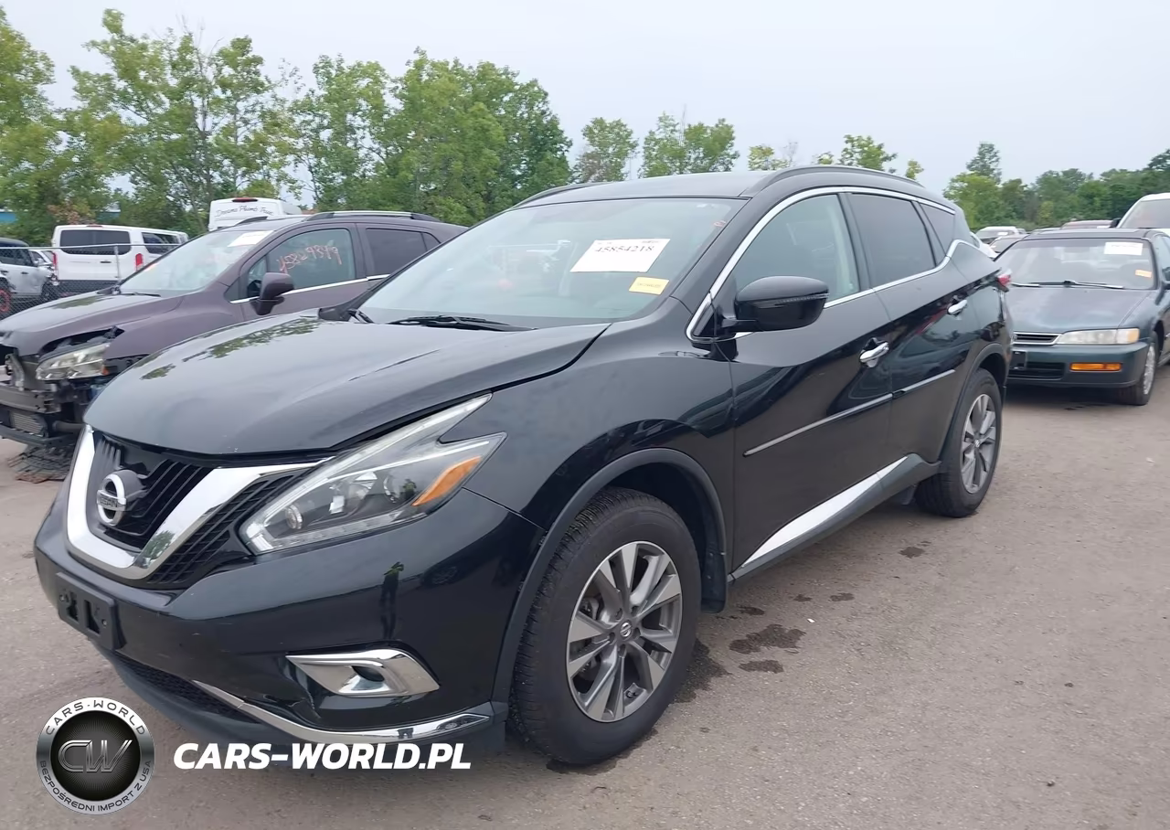 2018 Nissan Murano Sv VIN:5N1AZ2MH8JN153053 - 2