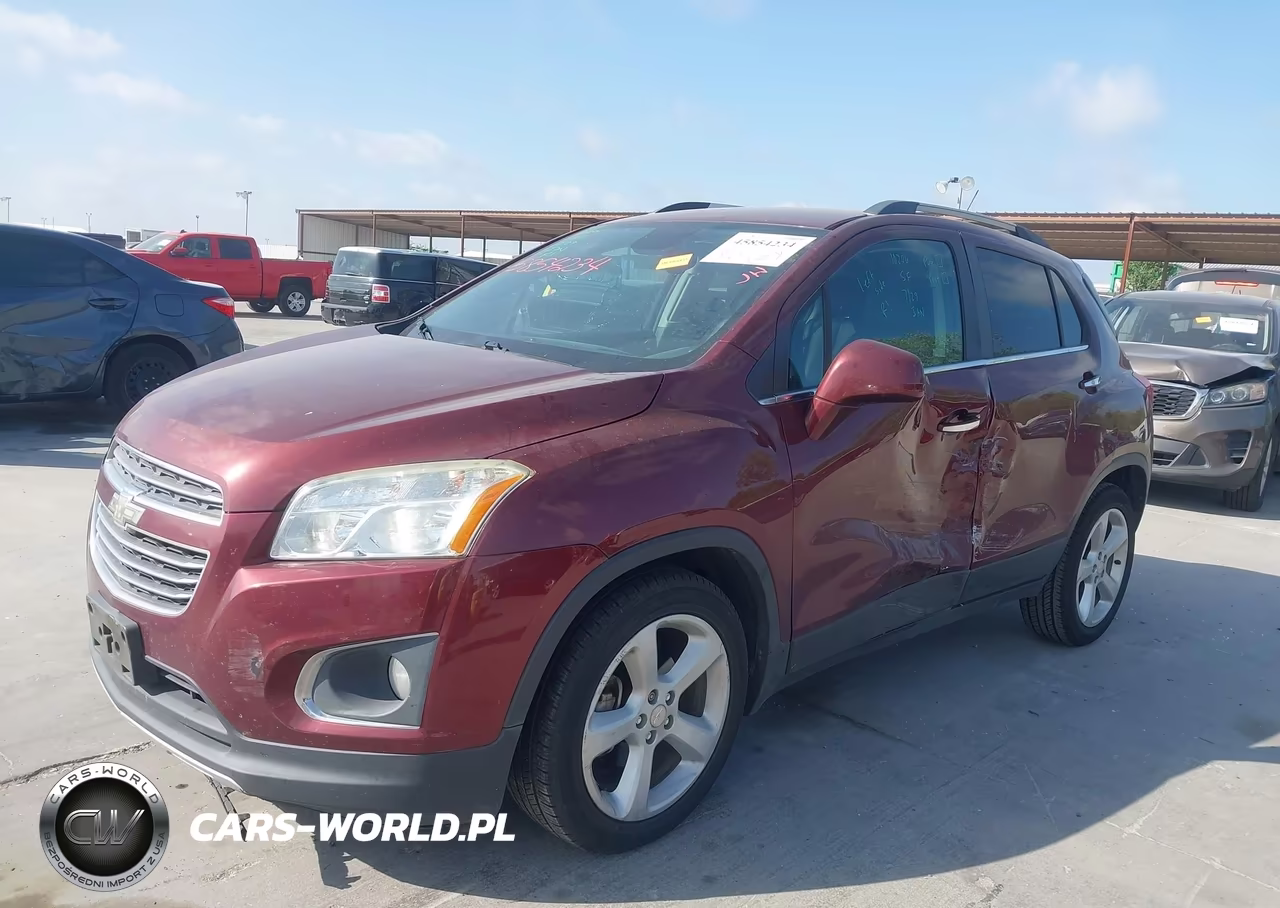 2016 Chevrolet Trax Ltz VIN:3GNCJMSBXGL265352 - 2