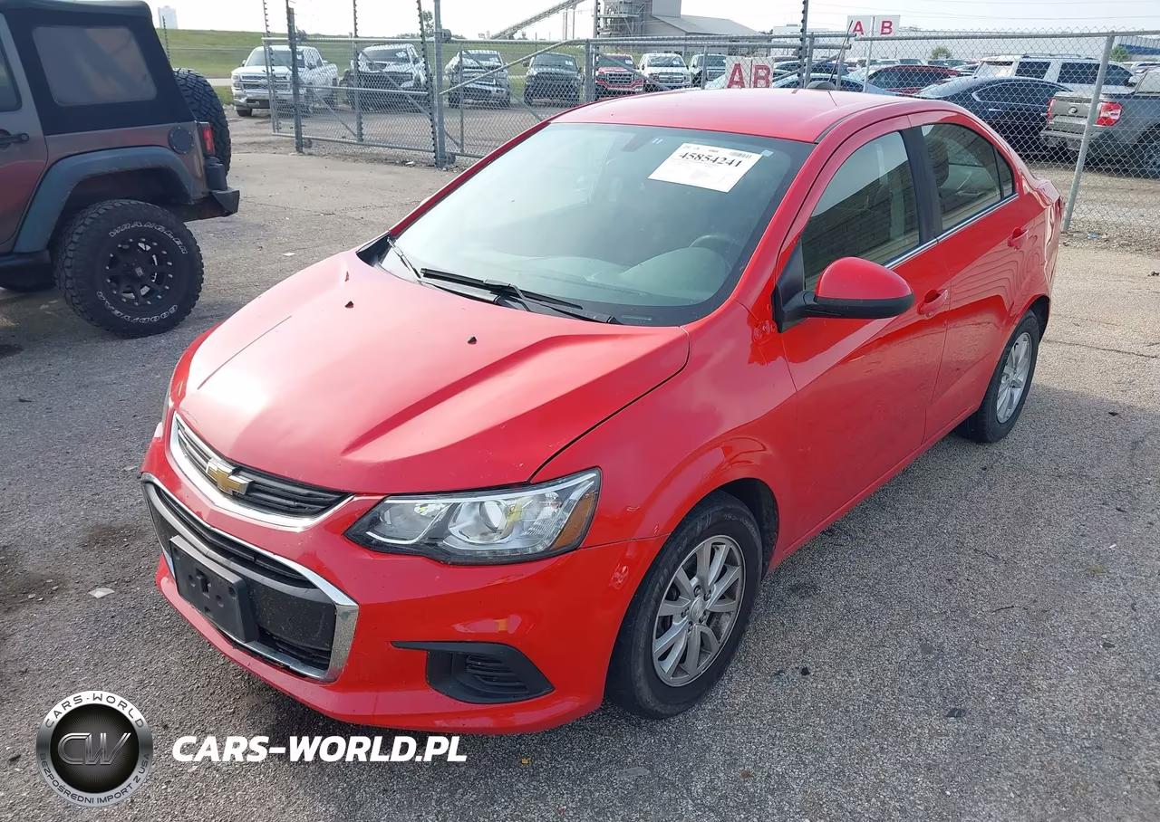 2020 Chevrolet Sonic Fwd Lt VIN:1G1JD5SB9L4105730 - 2